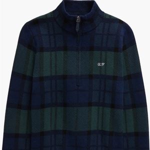 Vineyard Vines Kids Boathouse Boat Half-Zip Pullover